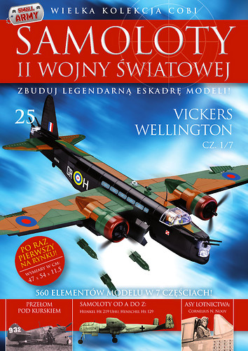 Vickers Wellington cz.1/7  WW2 Aircraft Collect. No.25