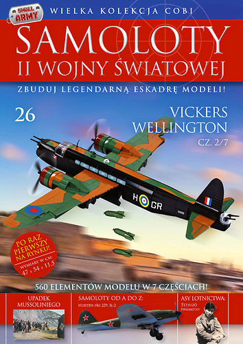 Vickers Wellington cz.2/7   WW2 Aircraft Collect. No.26