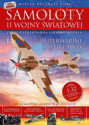 Supermarine Spitfire (1/4)  WW2 Aircraft Collection No 1