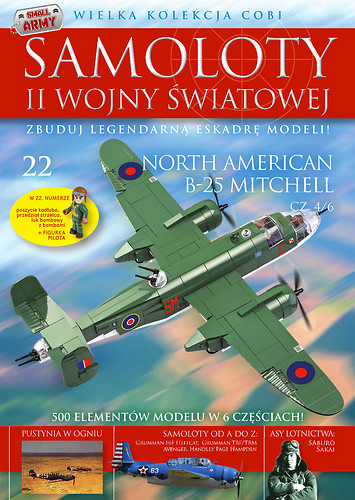 North American B-25 Mitchell cz.4/6 WW2 Aircraft Collect. No. 22