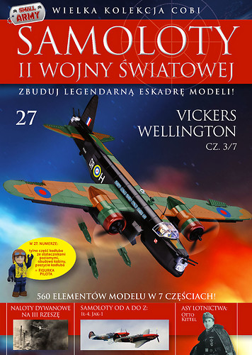 Vickers Wellington cz.3/7  WW2 Aircraft Collect. No.27