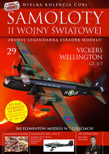 Vickers Wellington cz.5/7  WW2 Aircraft Collect. No.29