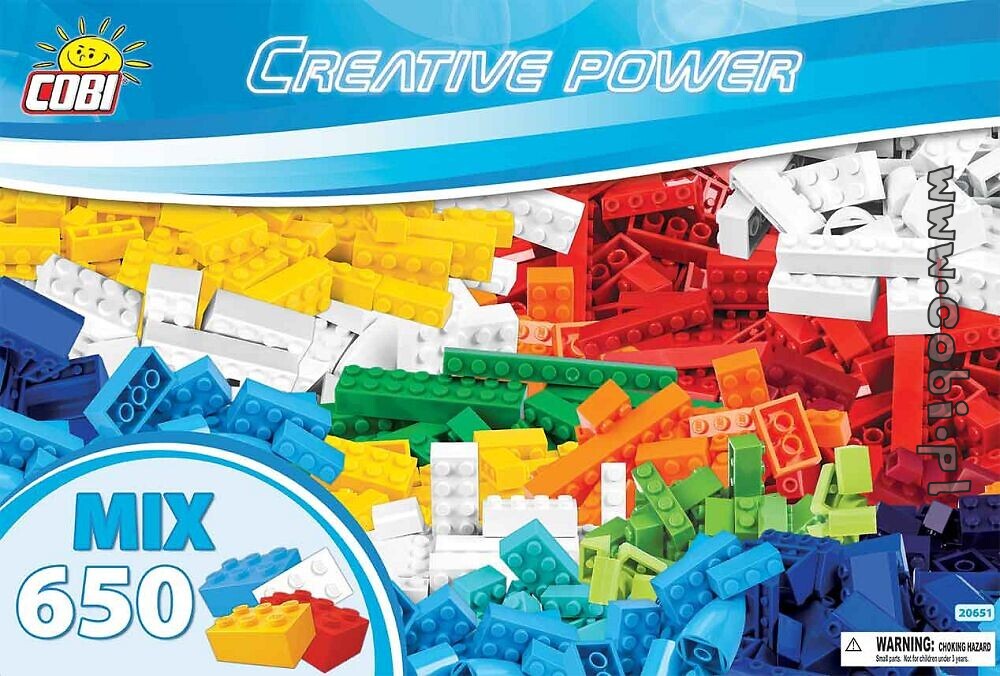 Creative Power - 650 Blocks Mix