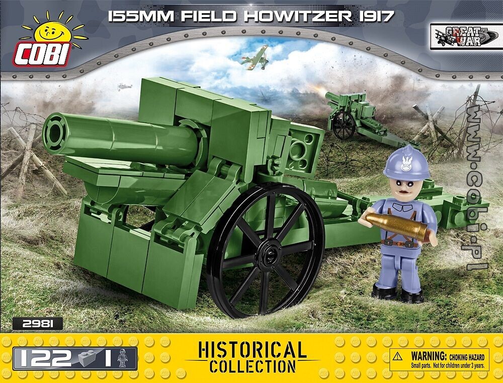 155 mm Field Howitzer 1917