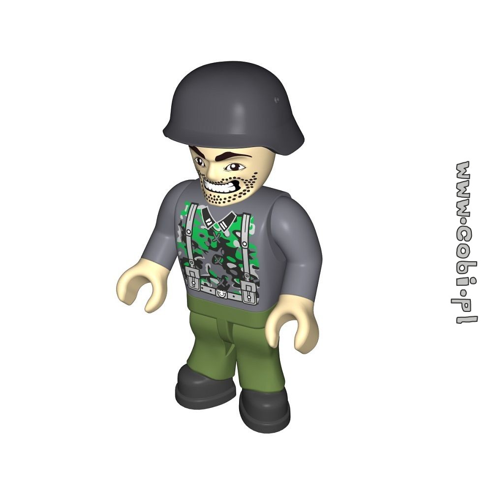 Wehrmacht soldier camouflage gray (208)