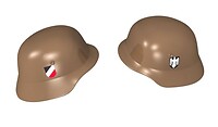 Stahlhelm - German military helmet with...