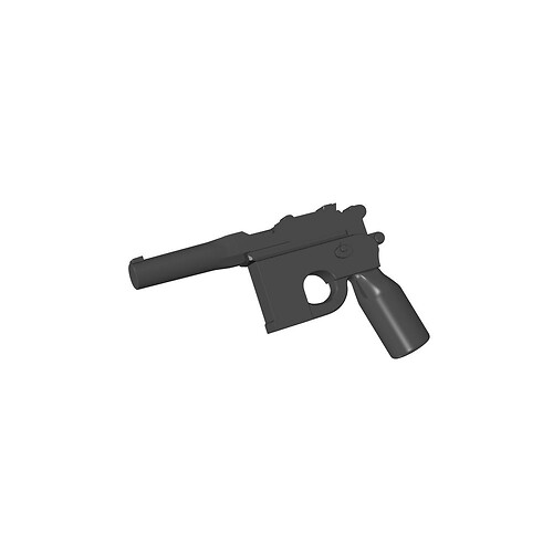 Mauser C96 - deutshe Pistole