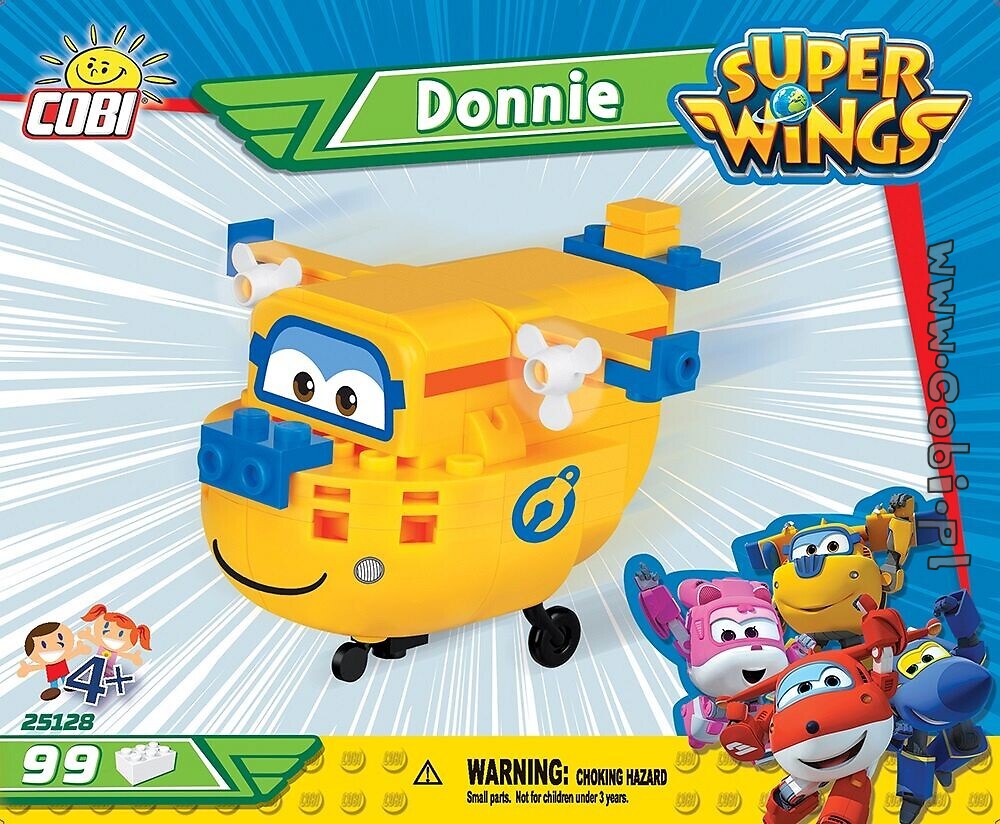 Donnie 99 Blöcke Super Wings
