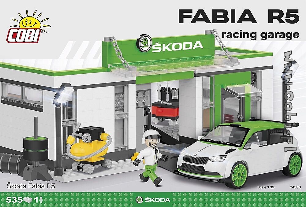 Škoda Fabia R5 Racing Garage