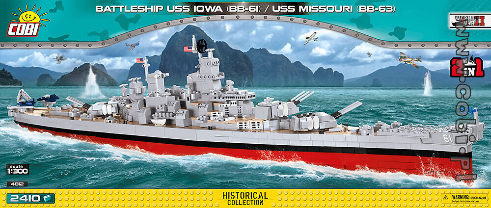 USS Iowa (BB-61) / Missouri (BB-63)