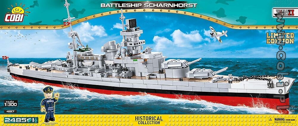 Battleship Scharnhorst Limitierte Auflage