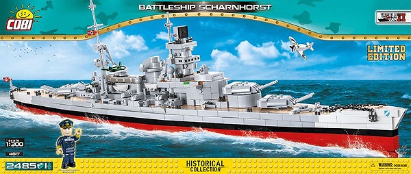 Battleship Scharnhorst Limitierte Auflage