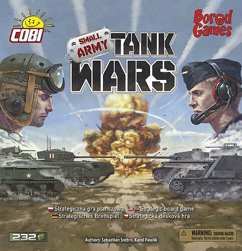 Tank Wars - Panzerkrieg Bored Games
