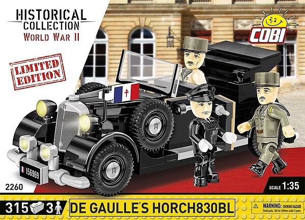 De Gaulle's Horch830BL - Limitierte Auflage