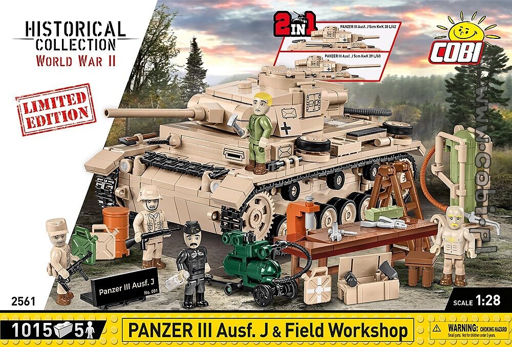 Panzer III Ausf. J &amp; Field Workshop - Limitierte Auflage