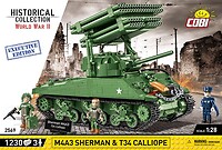 M4A3 Sherman & T34 Calliope -...