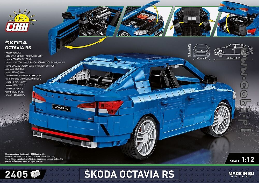 Škoda Octavia RS - Škoda - Cobi toys: internet shop