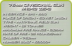76 mm Divisional Gun M 1942 ZIS-3