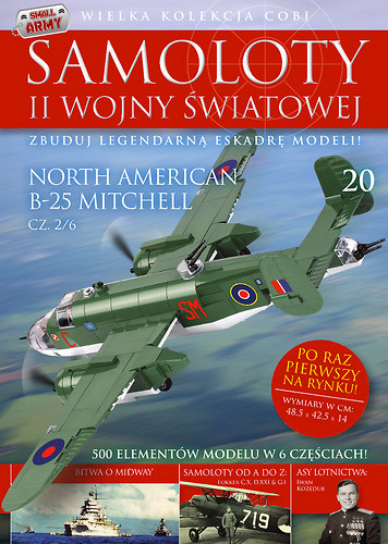 North American B-25 Mitchell cz.2/6 WW2 Aircraft Collect. No. 20