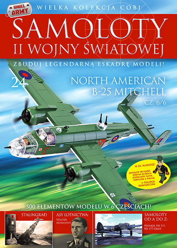 North American B-25 Mitchell cz.6/6WW2 Aircraft Collect. No.24