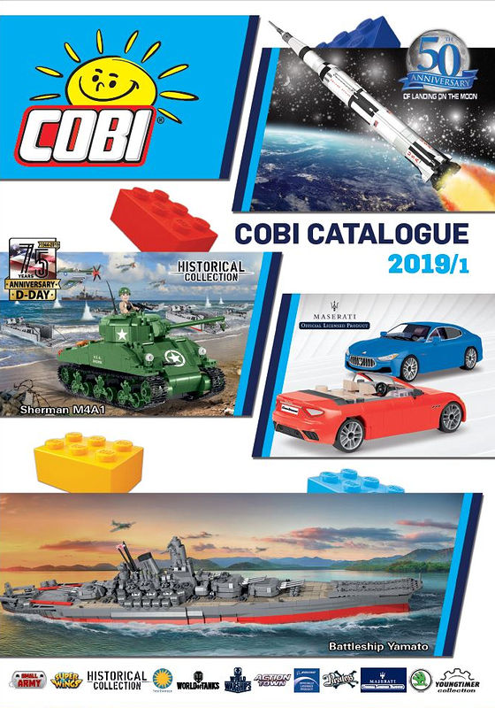 Katalog der Cobi-Bausteine 2019/1