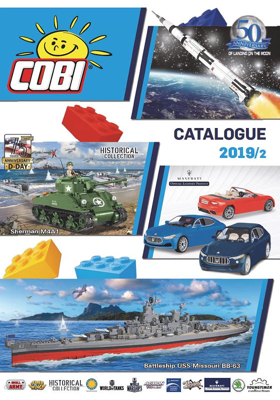 Katalog der Cobi-Bausteine 2019/2