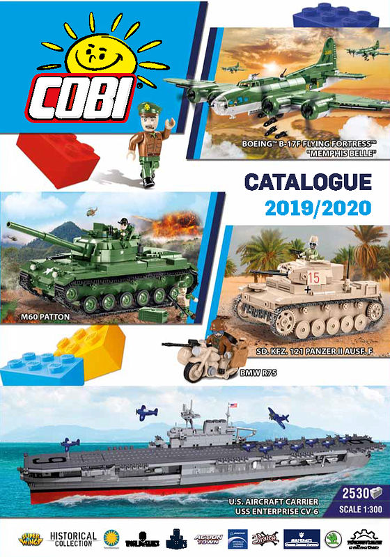 Cobi Bausteine Katalog 2019/2020