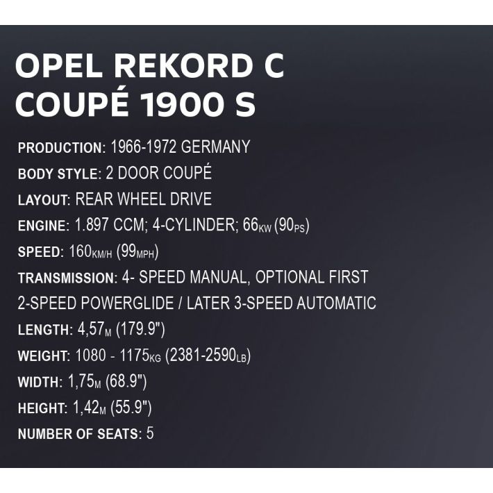 Opel Rekord C Coupe - fot. 11