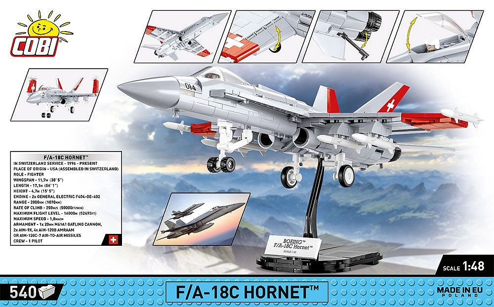 F/A-18C Hornet Swiss Air Force - fot. 5