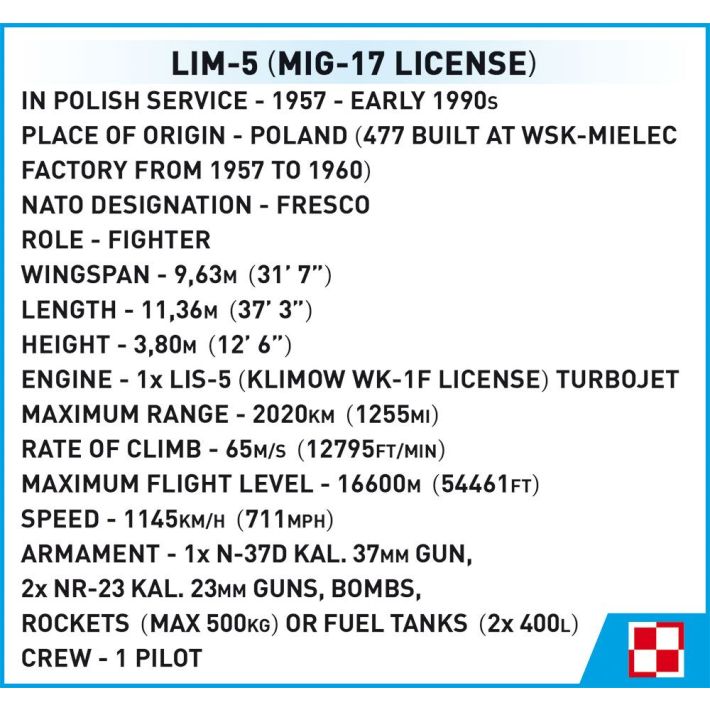 Lim-5 Polish Air Force 1959 - fot. 11