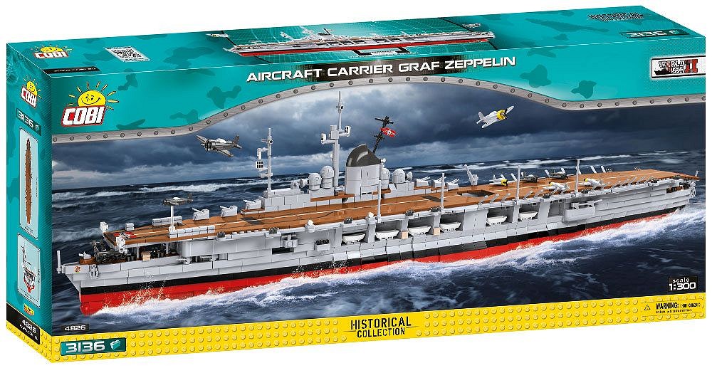 Aircraft Carrier Graf Zeppelin - uszkodzone opakowanie - fot. 18