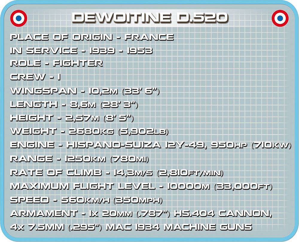 Dewoitine D.520 - fot. 9