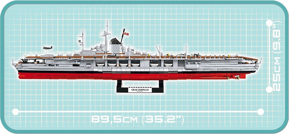 Aircraft Carrier Graf Zeppelin - uszkodzone opakowanie - fot. 16