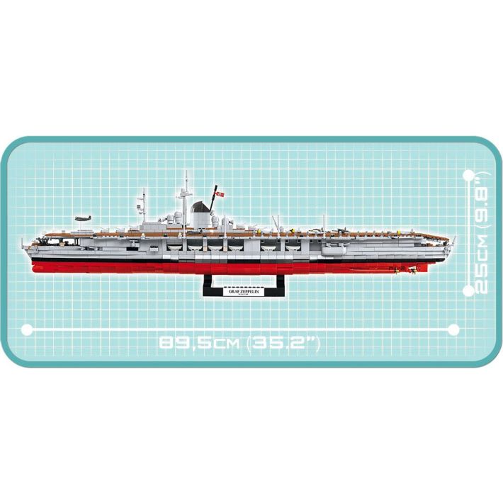 Aircraft Carrier Graf Zeppelin - uszkodzone opakowanie - fot. 16