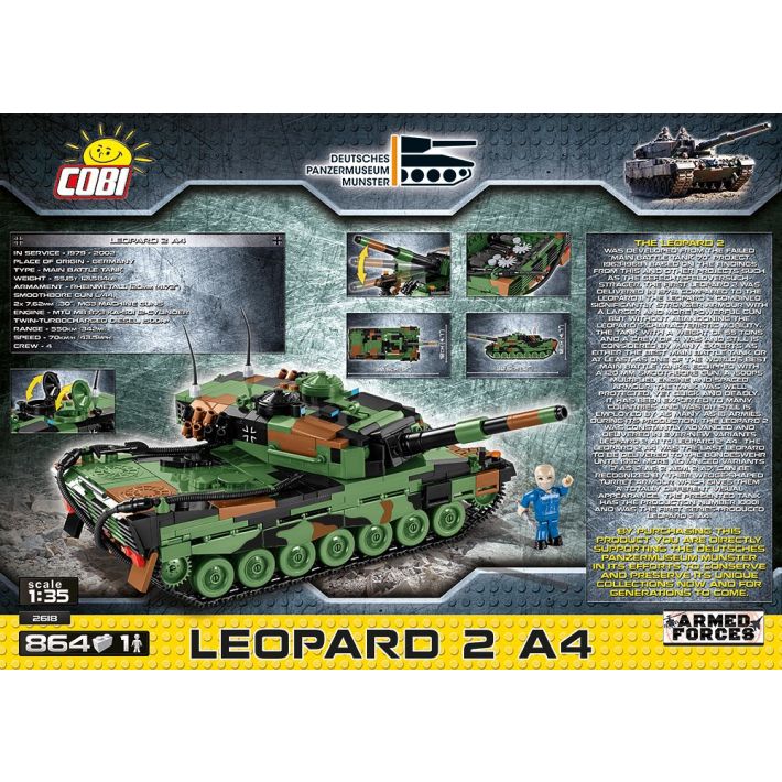 Leopard 2A4 - niemiecki czołg podstawowy - fot. 4