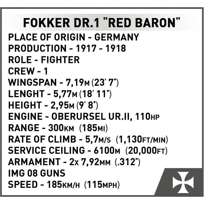Fokker Dr.1 Roter Baron - Edycja Limitowana - fot. 11