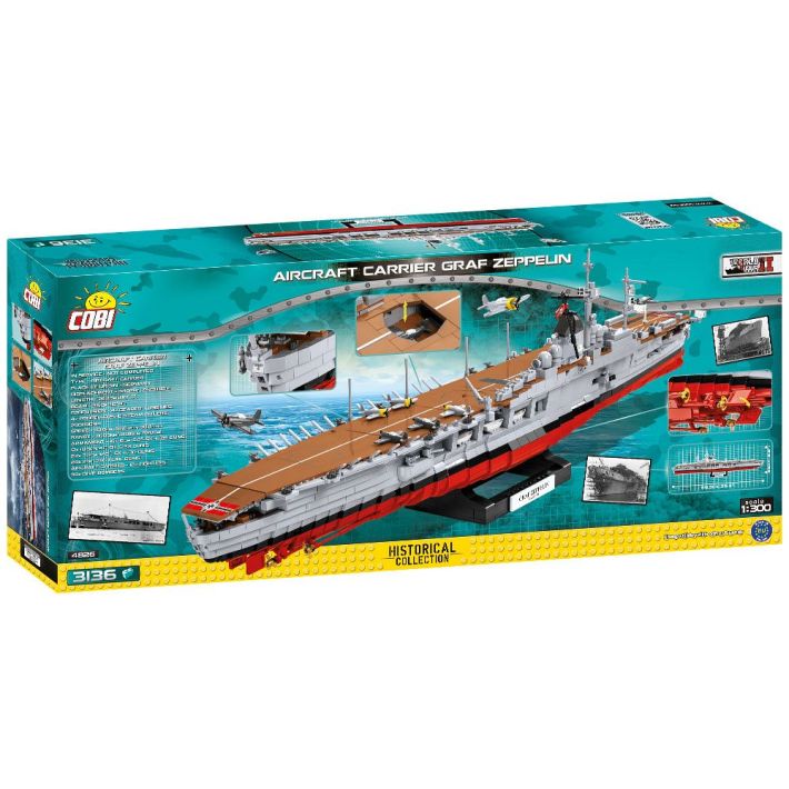 Aircraft Carrier Graf Zeppelin - uszkodzone opakowanie - fot. 19