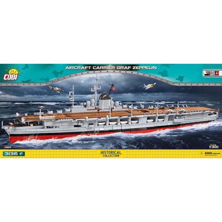 Aircraft Carrier Graf Zeppelin - uszkodzone opakowanie - fot. 9