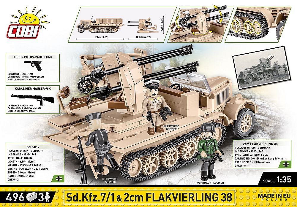 Sd.Kfz. 7/1 – 2cm Flakvierling 38 - Executive Edition - fot. 4