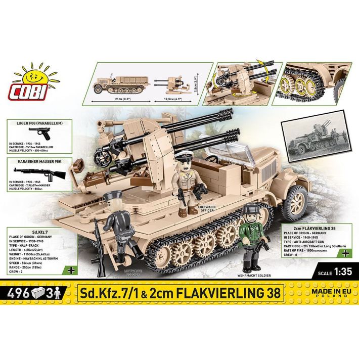Sd.Kfz. 7/1 – 2cm Flakvierling 38 - Executive Edition - fot. 4