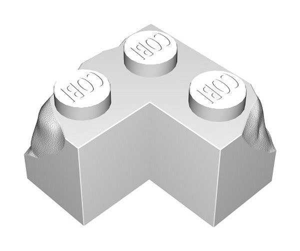 2x2 klocek naroże wyszczerbione - fot. 7