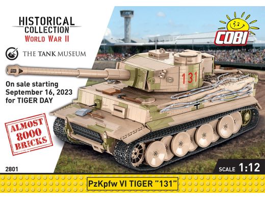 Tiger 131 im Maßstab 1:12