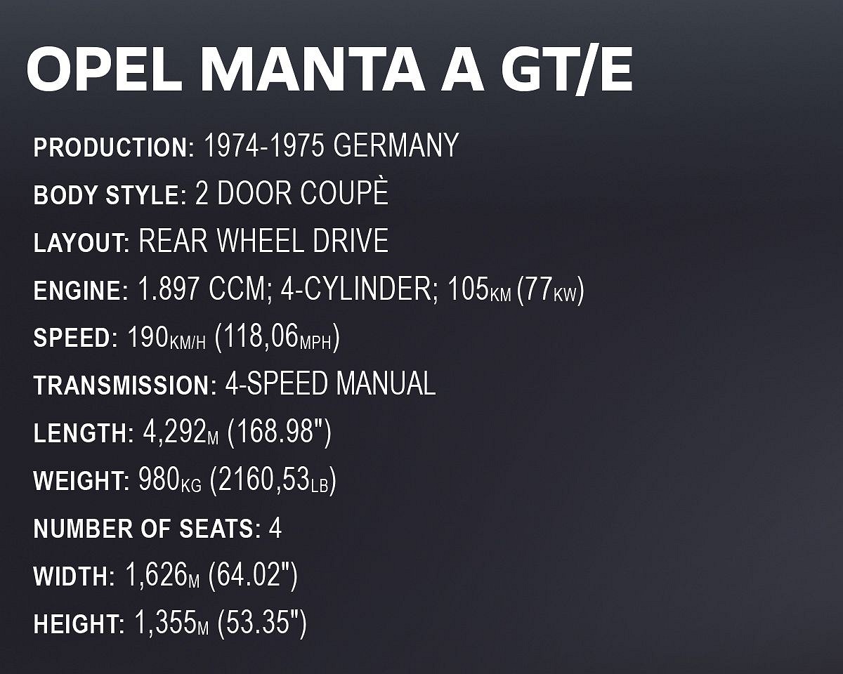 Opel Manta A GT/E  1974 - fot. 10