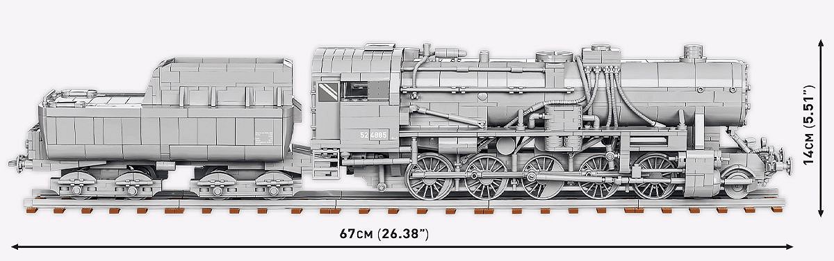 Kriegslokomotive Baureihe 52 - fot. 9