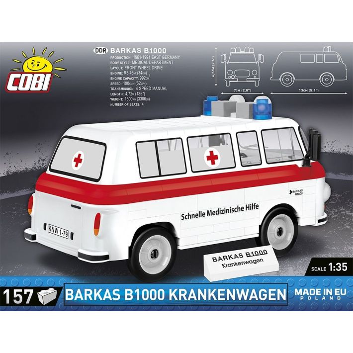 Barkas B1000 Krankenwagen - fot. 3