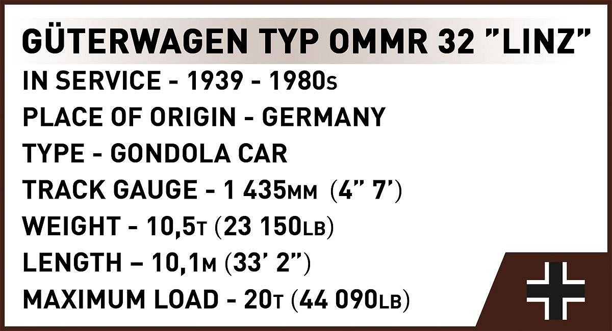 Güterwagen type Ommr 32 LINZ - fot. 9