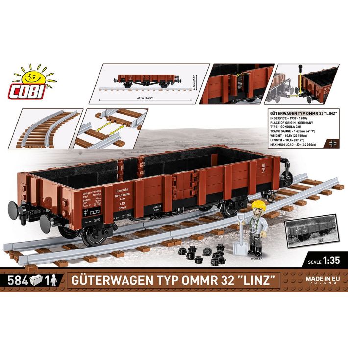 Güterwagen type Ommr 32 LINZ - fot. 4