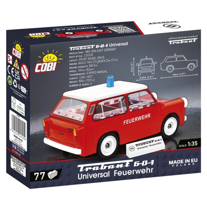 Trabant 601 Universal Feuerwehr - fot. 6