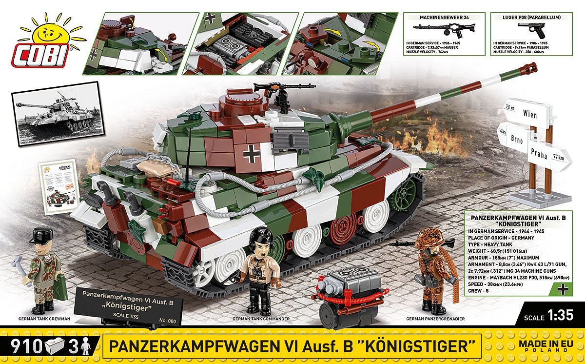 Panzerkampfwagen VI Ausf. B Königstiger - Edycja Limitowana - fot. 4