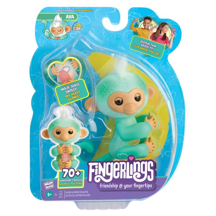 Interaktywna małpka Ava Fingerlings